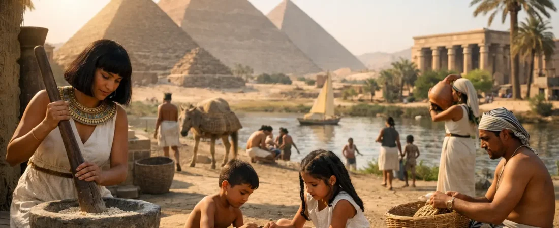 How Ancient Egyptians Lived Every Day