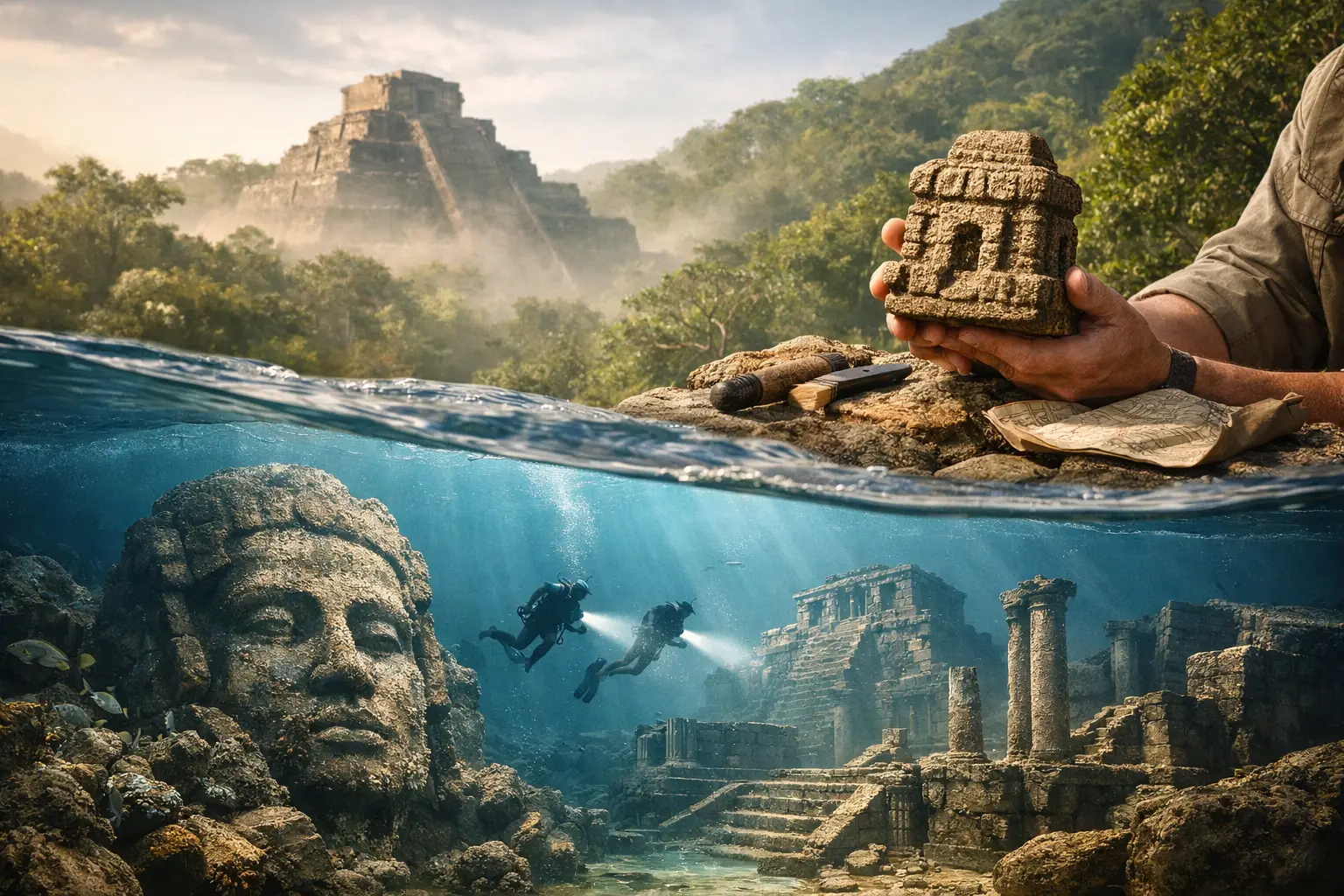 Lost Civilizations Discovered Beneath Time