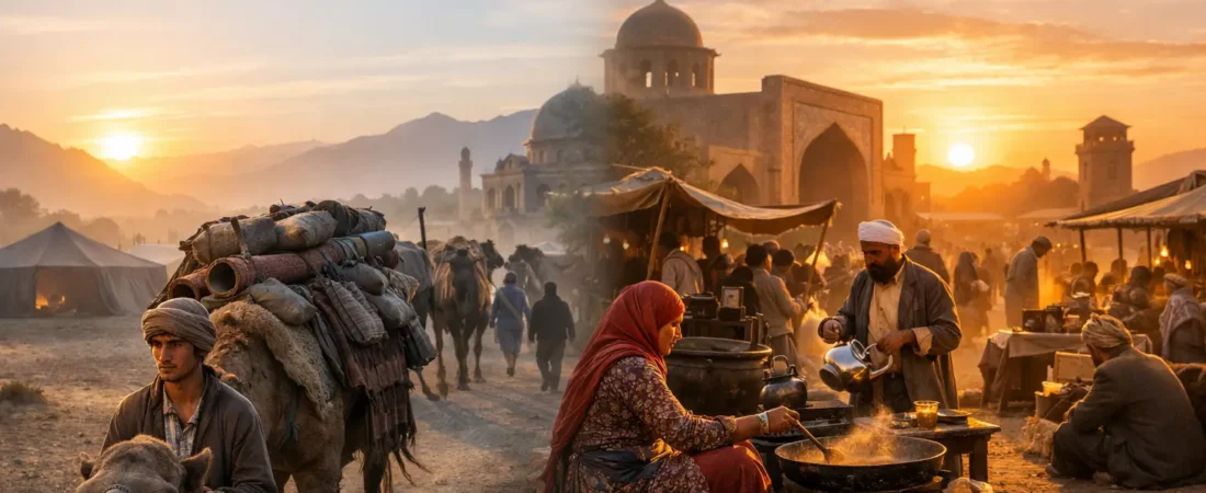 Everyday Life on the Silk Road, From Dawn to Dusk