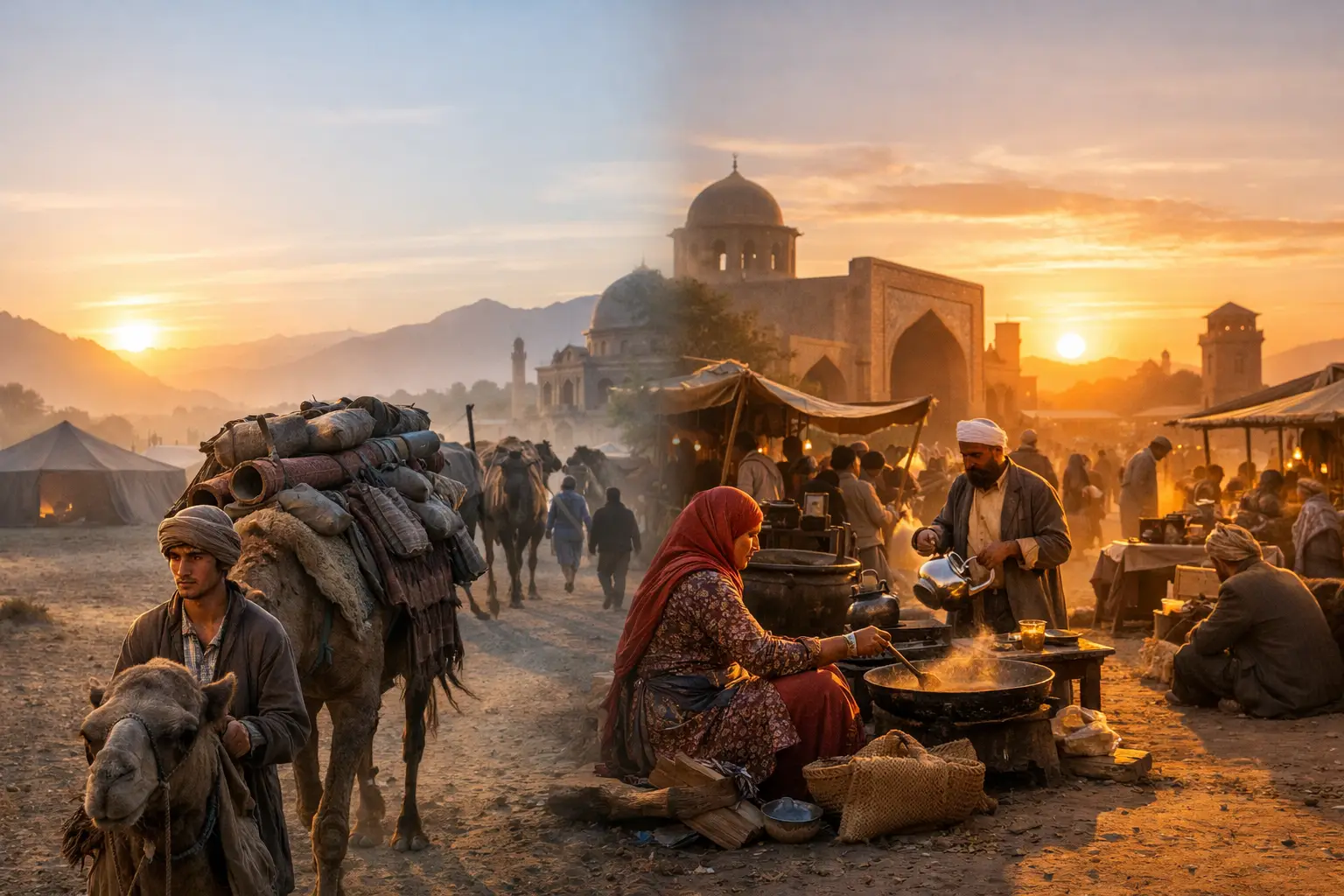 Everyday Life on the Silk Road, From Dawn to Dusk
