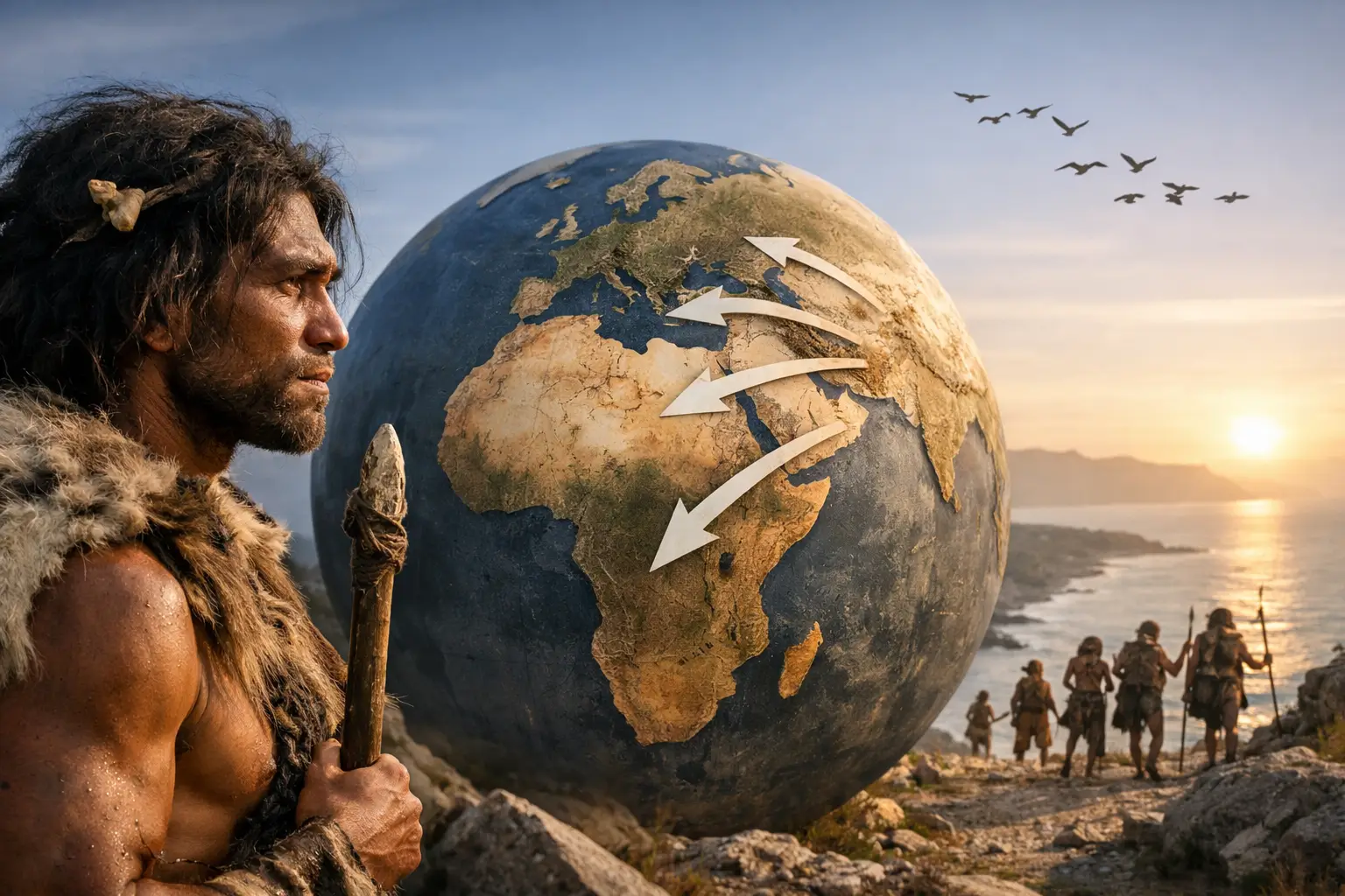 Where Did Early Humans Migrate After Africa?