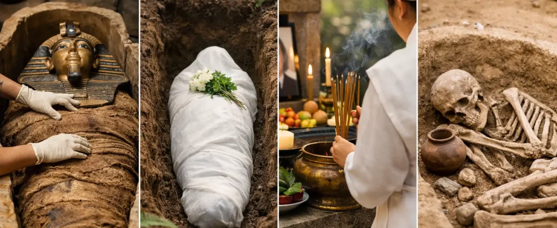 Ancient Burial Practices Explained Across Cultures