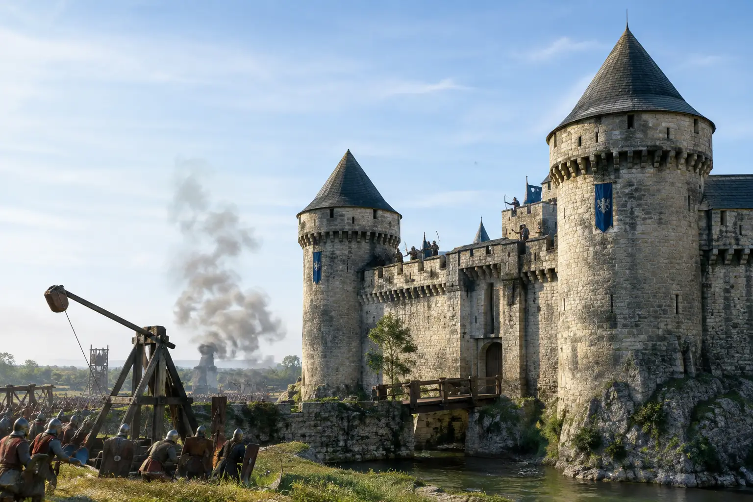How Castles Defended Against Sieges in Medieval War