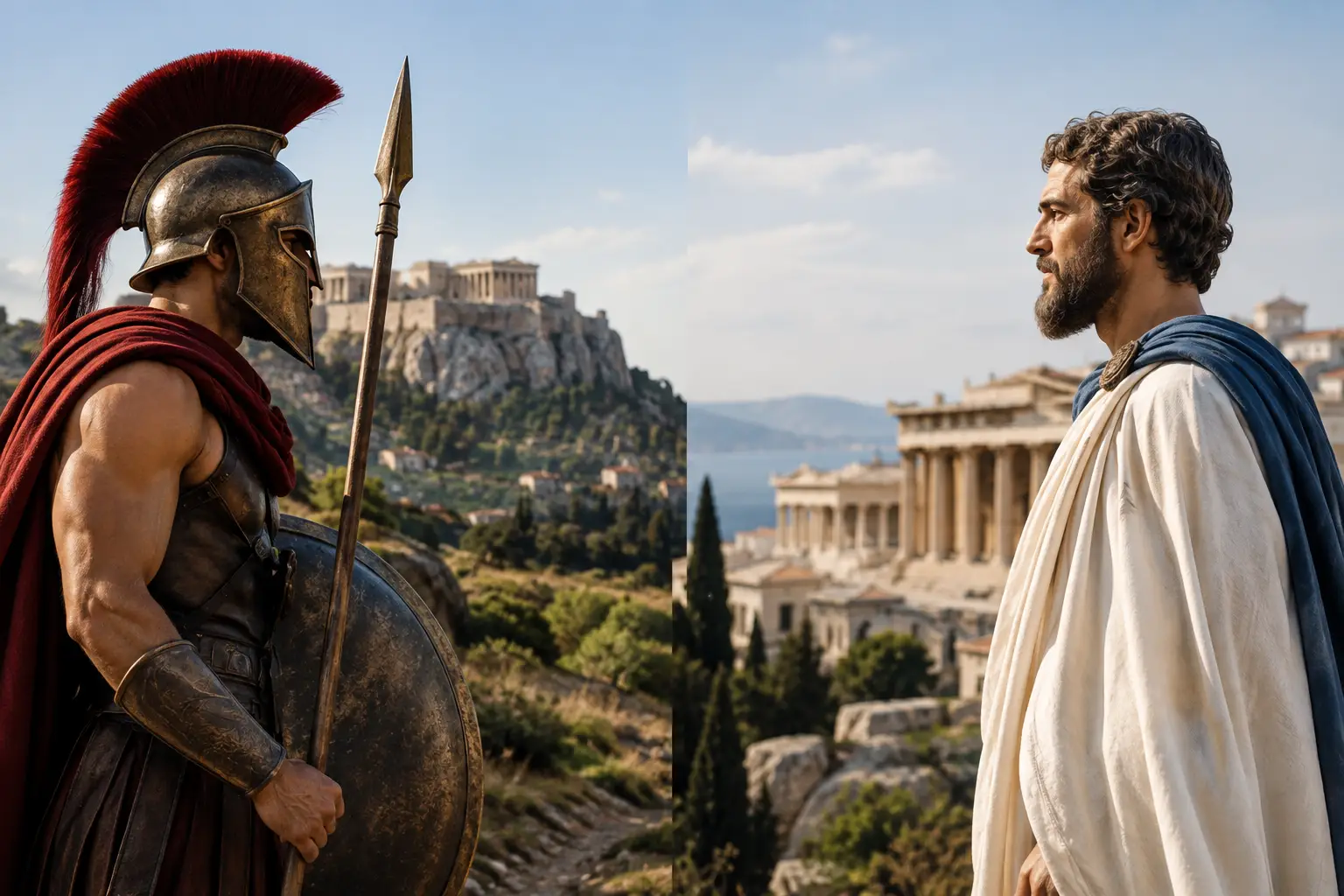 Sparta versus Athens: Two Greek City-States