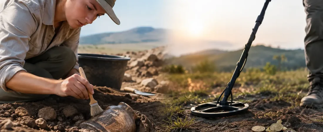 Archaeology Versus Treasure Hunting Explained